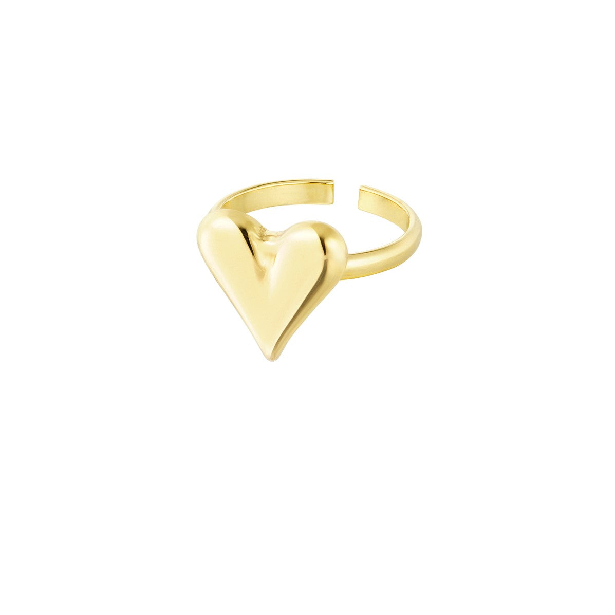 Heart Ring Goud