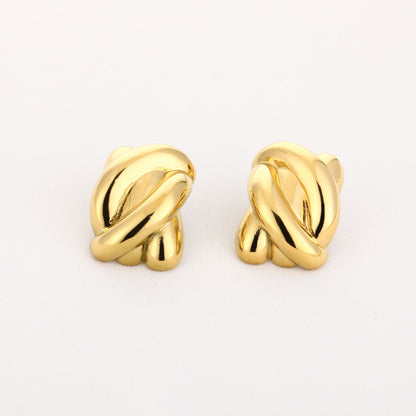 Statement Oorbellen met Gedraaid Design