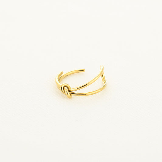 Open Ring met Knoopdetail