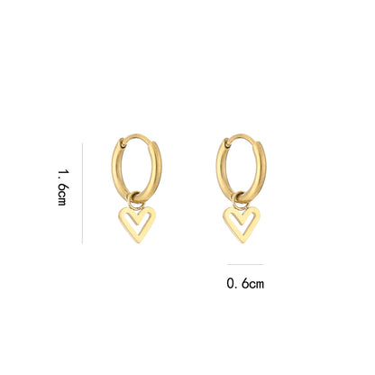 Oorringen met Open Hart Bedel