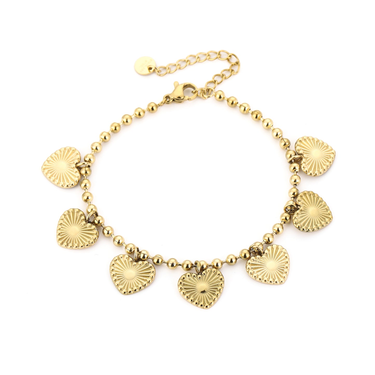 Hartjes Bedelarmband