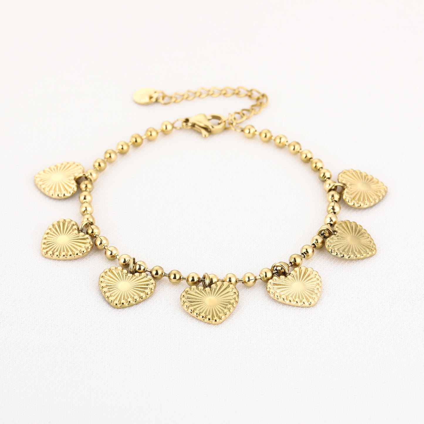 Hartjes Bedelarmband