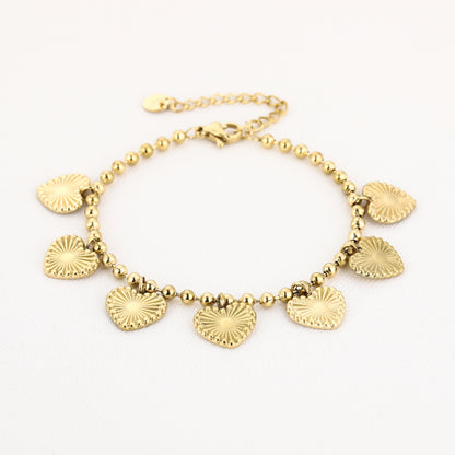 Hartjes Bedelarmband