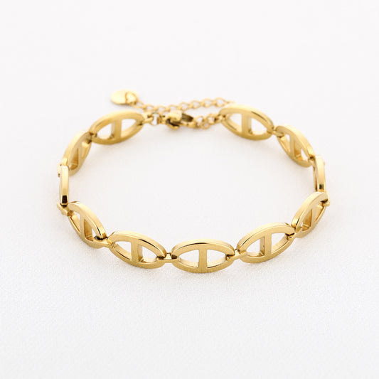 Statement Armband met Schakel Design