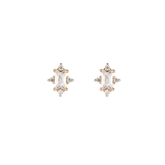 Oorbellen Morning Star Studs Wit