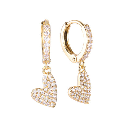 Oorbellen Shining Heart